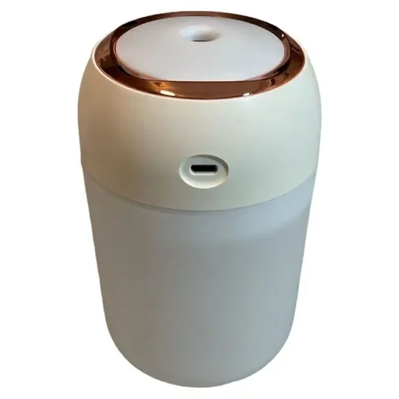 1pc Waterdrop Detail Desktop USB Humidifier, Colorful Light Humidifier For Offic - Picture 1 of 4